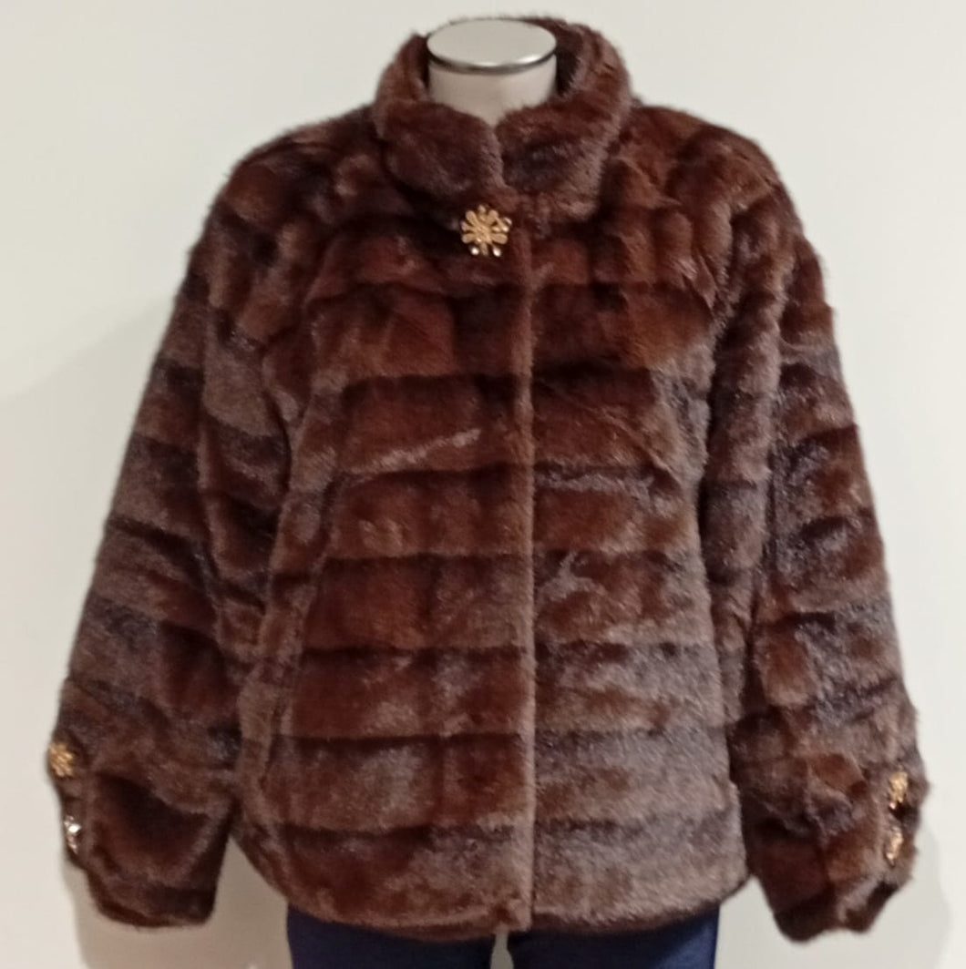 Giacca ecopelliccia Como dress