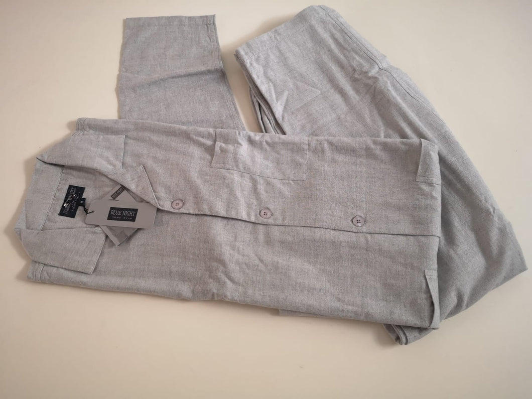 Pigiama flanella uomo Blue Night