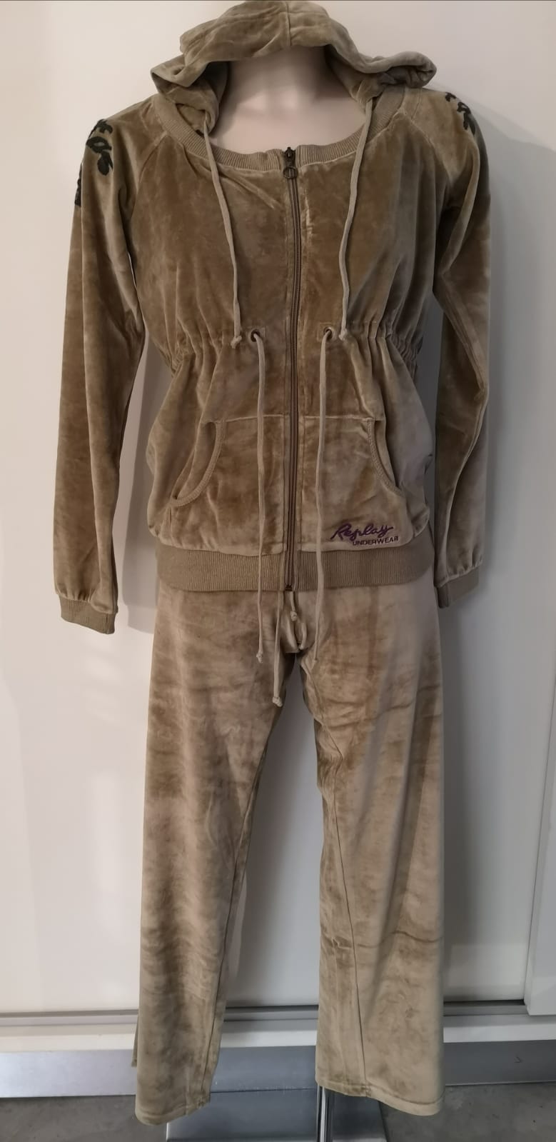 Felpa Replay Donna, Ampia, Con Scritta - Cotone Leggero, Collo Rotondo, Stile Casual